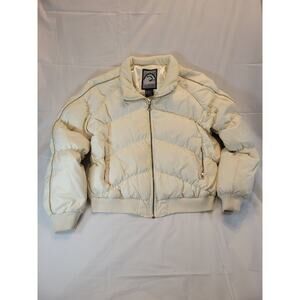 Vintage Alaska Frontier Quilted Puffer Jacket Size Large